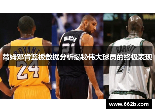 蒂姆邓肯篮板数据分析揭秘伟大球员的终极表现